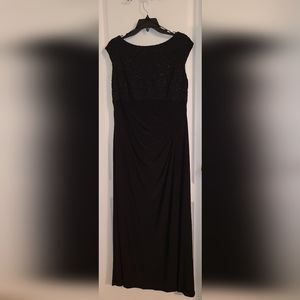 ALEX Evening gown, Black, Petite 16 size